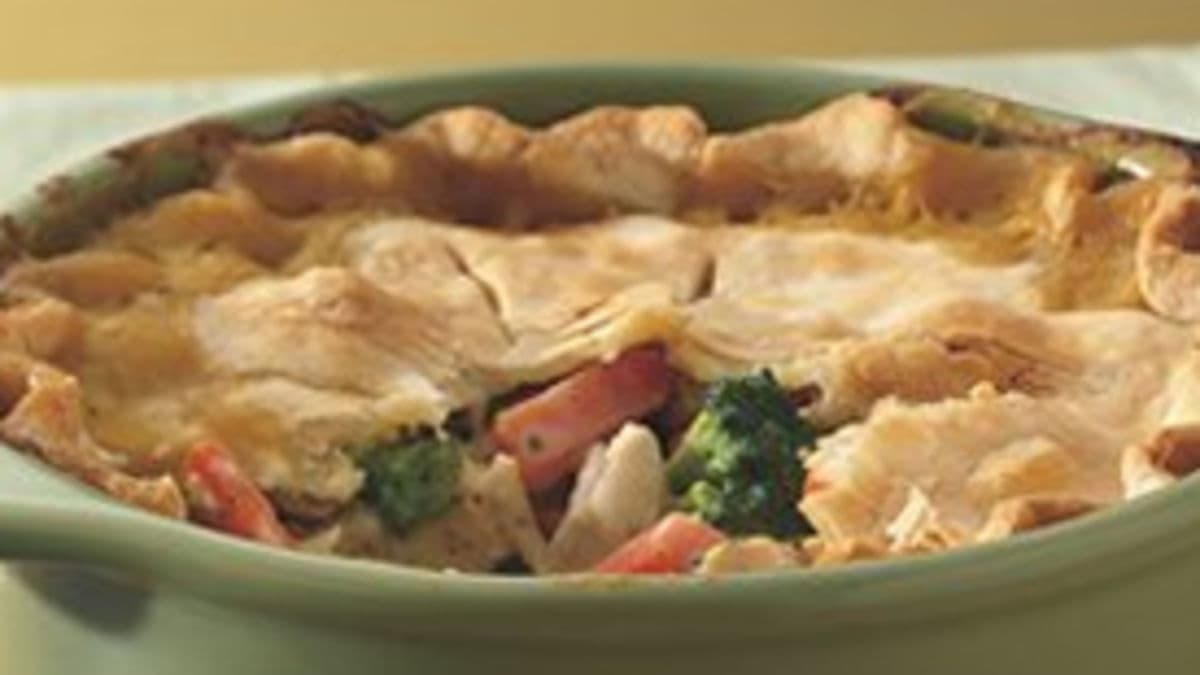 Deep-Dish Turkey Pie
